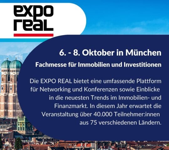 EXPO REAL 2026 – Munich, Germany