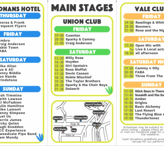 Innerleithen Music Festival – Innerleithen, Scotland 2026