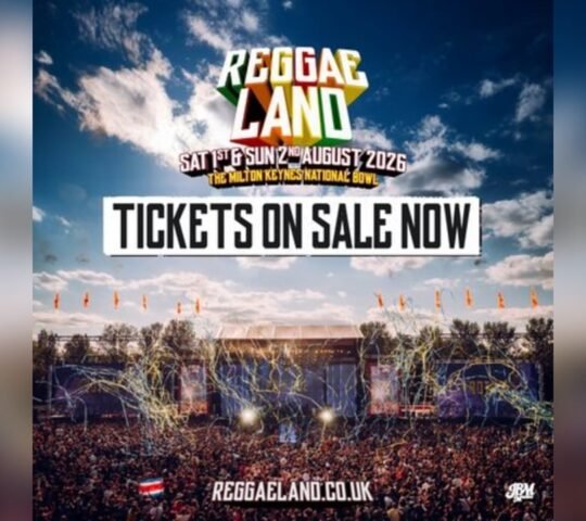 Reggae Land Festival 2026 Milton Keynes, United Kingdom
