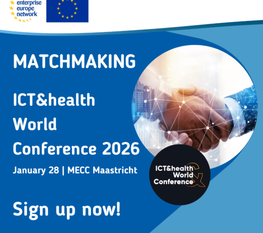 ICT&health World Conference 2026 (including the B2B Matchmaking event), Maastricht, Netherlands