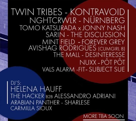 Grauzone Festival 2026, La Haye, Pays-Bas