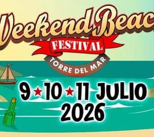 Weekend Beach Festival 2026 Torre del Mar, Spain Weekend Beach Festival 2026 Torre del Mar, Spain