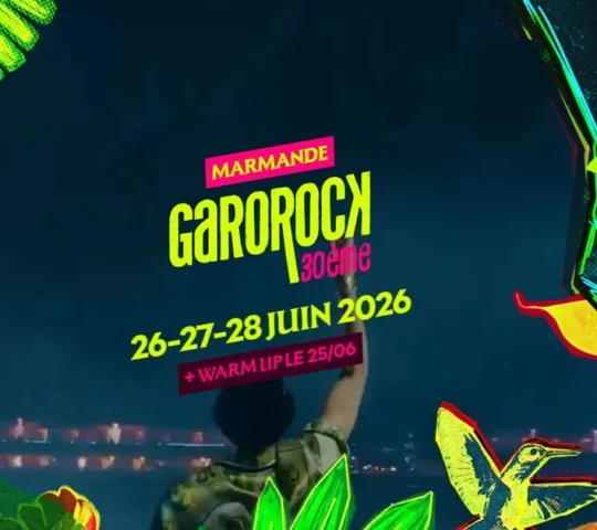Garorock 30th edition 2026 Marmande, France