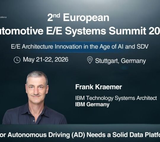 2nd European Automotive E/E Systems Summit 2026 – Stuttgart, Germany