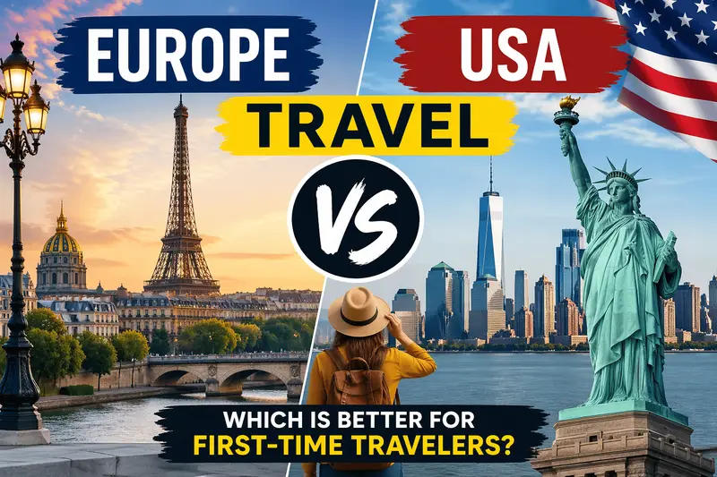 Europe vs USA Travel: Which Destination is Better for First-Time Travelers?