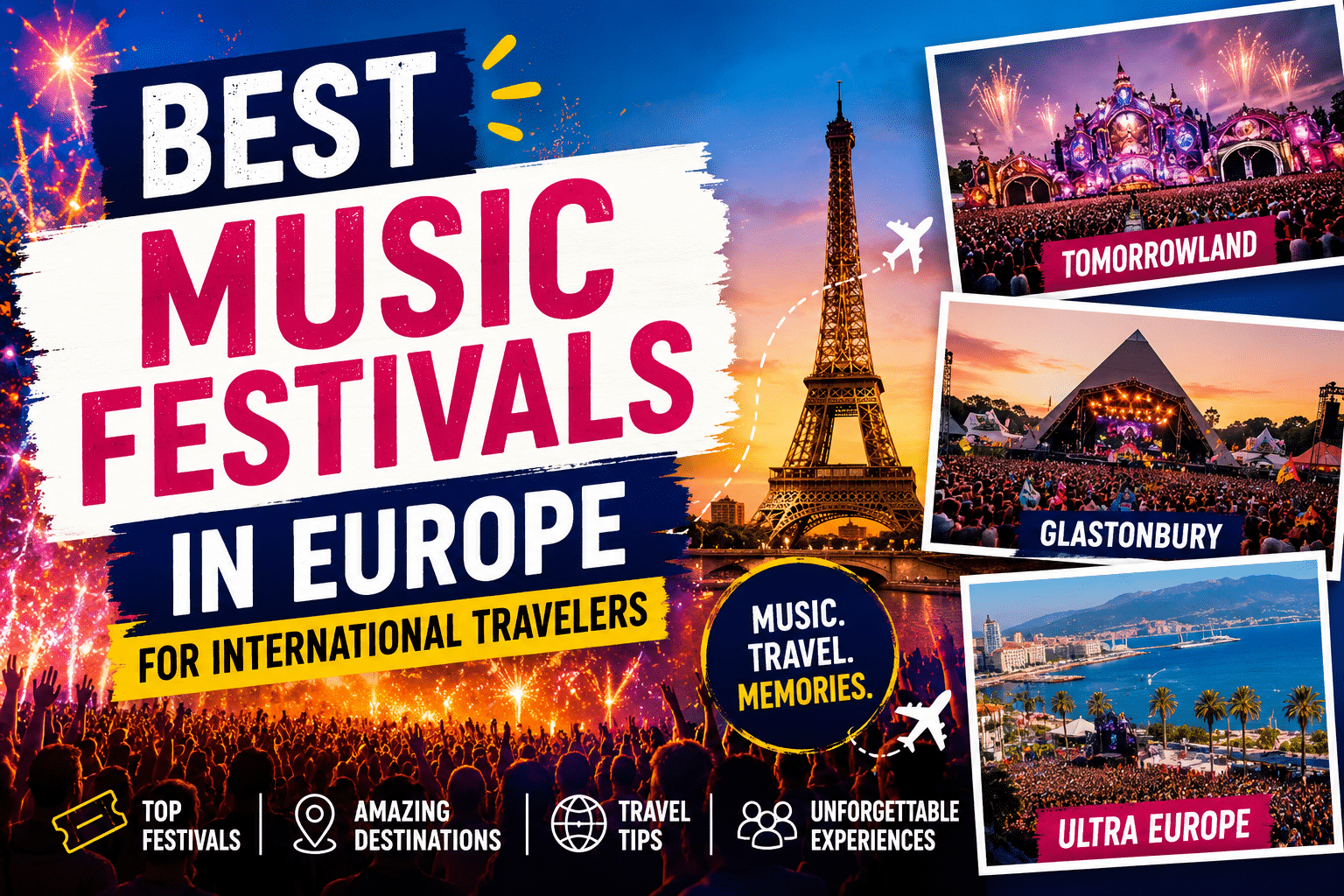 Les meilleurs festivals de musique en Europe pour les voyageurs internationaux