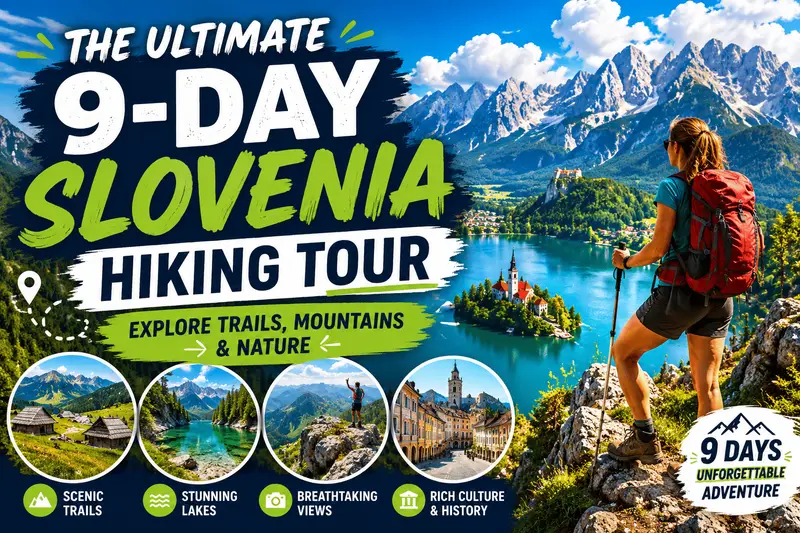 9-Day Slovenia Hiking Tour: Explore Trails, Mountains and Nature